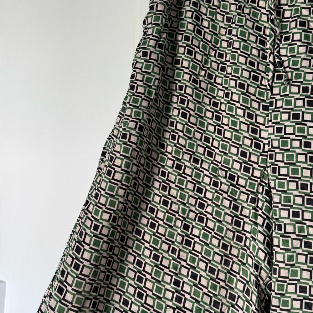 Zara Women’s Drawsting Geometric Pants - Picture 2 of 2